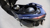 Dan untuk model 2018 ini, Yamaha XMAX dilengkapi dengan berbagai fitur baru yang bertujuan untuk membuat perjalanan lebih mudah dan menyenangkan. Foto: Pool (Yamaha)
