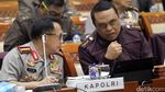 Kapolri-Komisi III Raker Bahas Terorisme