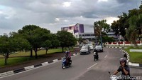 Tak tampak adanya kemacetan di kota yang disebut-sebut menjadi calon ibu kota menggantikan Jakarta.