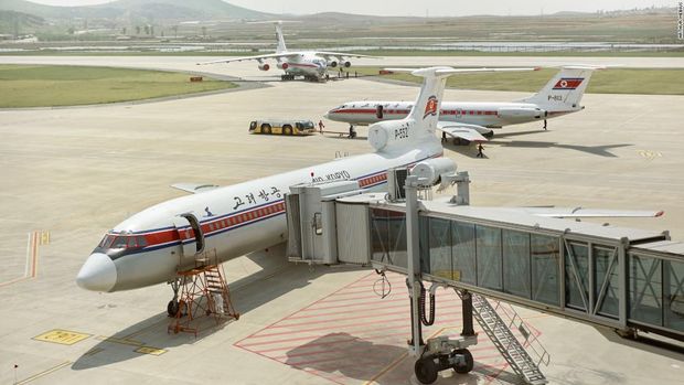 Kalma Airport di Wonsan, Korea Utara