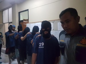 Enam Pelaku Judi Togel di Serang Ditangkap