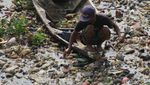 Foto: Horor Sampah Sungai Citarum
