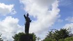 Foto: Tiang Pancang yang Ditancapkan Sukarno di Palangka Raya