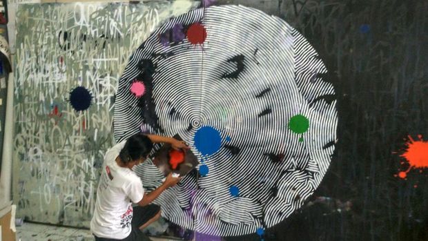 Seth Globepainter hingga Tuyuloveme Ramaikan Art Stage Jakarta 2017