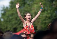 Suasana di Lovebox Festival. 