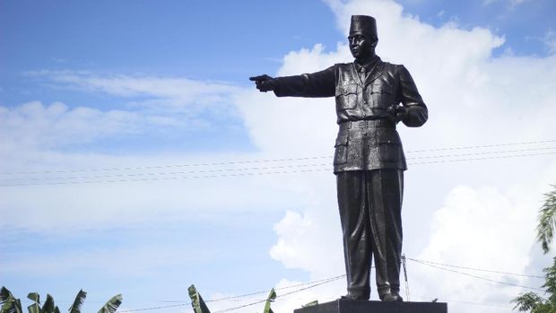 Tugu Sukarno, Tiang Pancang Pembangunan Kota Palangka Raya