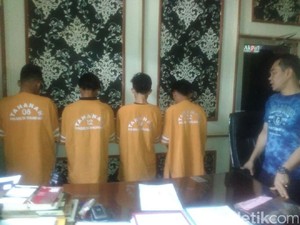 Terlibat Aksi Begal, 4 Pelajar di Palembang Ditangkap Polisi
