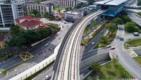 Mass Rapid Transit (MRT) pertama Malaysia itu sepanjang 51 km. Istimewa/MRT Corp Sdn Bhd.