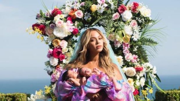 Beyonce lahiran anak kembar
