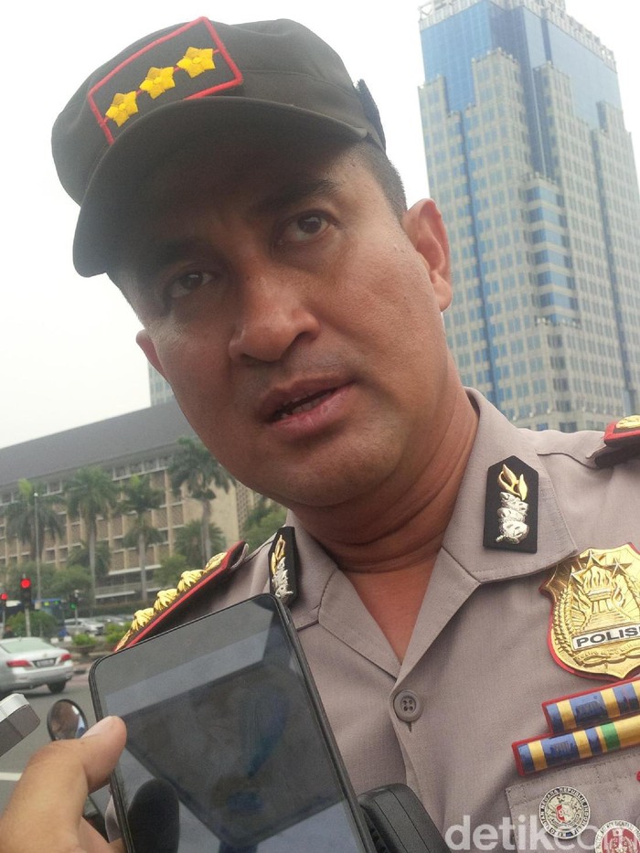 Kapolres Jakpus Imbau Massa Tolak Perppu Berjalan Tertib