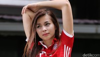 Selain itu banyak yang terpesona dengan paras cantik dan tubuh seksinya. Hanif Hawari/detikHOT