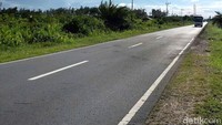 Jalan mulus menuju kota Palangka Raya.