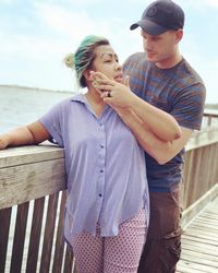 Dinikahi Pria Bule, Kisah Cinta Wanita Gemuk dengan Alis Aneh Ini Viral