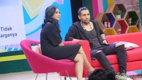 Gaston saat tampil di Rumpi: No Secret di Trans TV, Tendean, Jakarta Selatan pada Senin (17/7).
