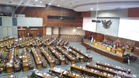 Agenda paripurna DPR adalah tanggapan Pemerintah terhadap pandangan fraksi-fraksi atas RUU tentang pertanggungjawaban atas pelaksanaan APBN tahun anggaran 2016 (Foto: Andhika Prasetia/detikcom)