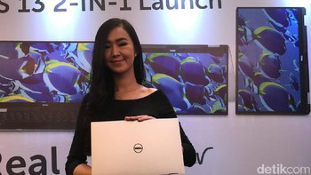 Membawa teknolohi UltraSharp Quad HD+ dengan 5,7 juta pixel. (Foto: detikINET/Adi Fida Rahman)