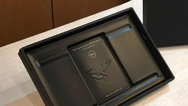 Laptop Baru Dell Dikemas Pakai Sampah Laut