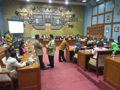 Fraksi Golkar di DPR menggelar rapat tertutup