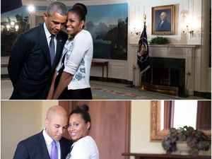 Pose-pose Kreatif Pasangan yang Tiru Foto Michelle dan Barack Obama