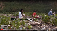 Sampah Masih Tutupi 