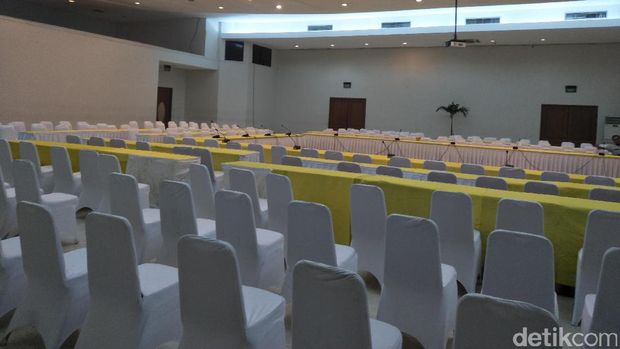  Suasana Kantor DPP Golkar jelang rapat pleno / 