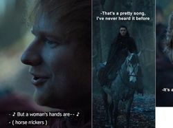 Nongol di Game of Thrones 7, Ed Sheeran Jadi Lelucon Meme
