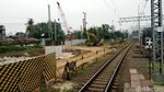 Proyek Stasiun Kereta Bandara di Manggarai Terus Dikebut