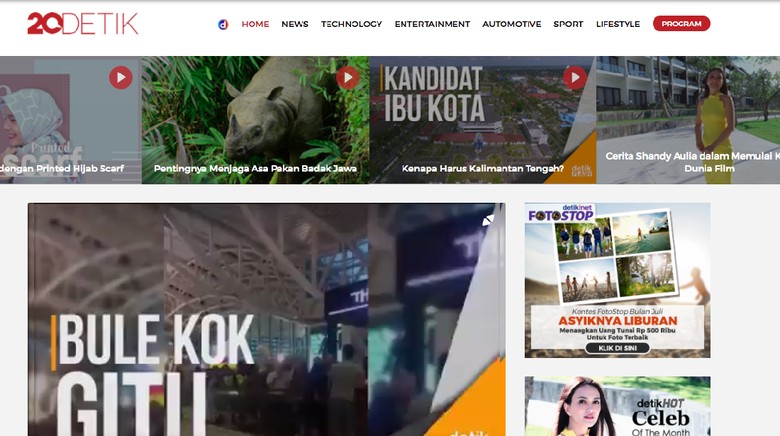20Detik, Karena Teks dan Foto Tak Lagi Cukup 20Detik, Karena Teks dan Foto Tak Lagi Cukup