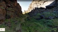 Lokasi selanjutnya, ada Taman Nasional Thingvellir di Islandia. Kalau traveler mengenalinya, inilah lokasi dimana Brienne of Tarth bertarung melawan The Hound untuk memperebutkan Arya Stark. Pengambilan gambar di sini dilakukan sampai 3 hari (dok Google Street View)