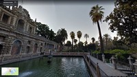 Selanjutnya, traveler pasti mengenali keindahan Water Gardens of Dorne. Di sinilah, Putri Myrcella anak Cersei Lannister dikirim sebagai bagian dari transaksi politik untuk mengamankan Kings Landing. Lokasi syutingnya ada di Real Alcazar, Sevilla, Spanyol (dok Google Street View)