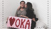 Oka sempat berpacaran dengan Awkarin gadis cantik yang terkenal di dunia instagram. dok. Instagram (Awkarin)