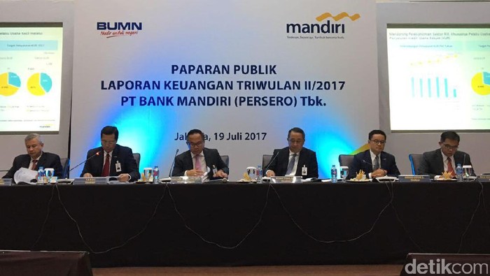 Bank Mandiri Raup Laba Rp 9,5 T di Akhir Juni, Naik 33%