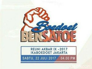 Boedoet Bersatoe di Reuni Akbar IX SMAN 1 Jakarta 22 Juli