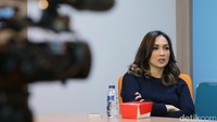 Sara Wijayanto mengaku punya kemampuan melihat makhluk astral. Foto: Sara Wijayanto saat menyambangi detikHOT (Nunu/dteikhot)