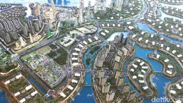 Pulau Buatan di Malaysia, Forest City