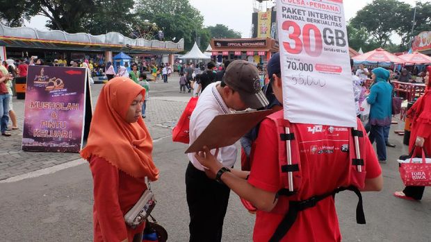 Broadband Telkomsel Paling Diburu di JFK 2017