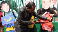 Aksi ini untuk menolak Pansus Hak Angket KPK.