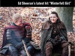 Nongol di Game of Thrones 7, Ed Sheeran Jadi Lelucon Meme
