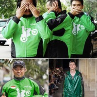 Jaket Hermes berwarna hijau-hitam tersebut merupakan salah satu koleksi dari Hermes Menswear Spring/Summer 2018 yang ditampilkan pada Paris Fashion Week, 24 Juni 2017 lalu di Paris, Prancis. Foto: Dok. istimewa