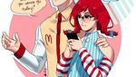 Ini Nih Jadinya Kalau Colonel Sanders hingga Burger King Disulap Jadi Tokoh Anime