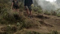E malah dirusak pendaki ndeso dan dibawa pulang. Lihatlah foto pendaki ndeso turun bawa bunga edelweiss (Dok. Forum Komunikasi Rinjani Bagus)