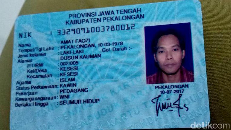 Cerita Faozi: Bikin e-KTP Selama 4 Tahun, Masih Juga Salah 