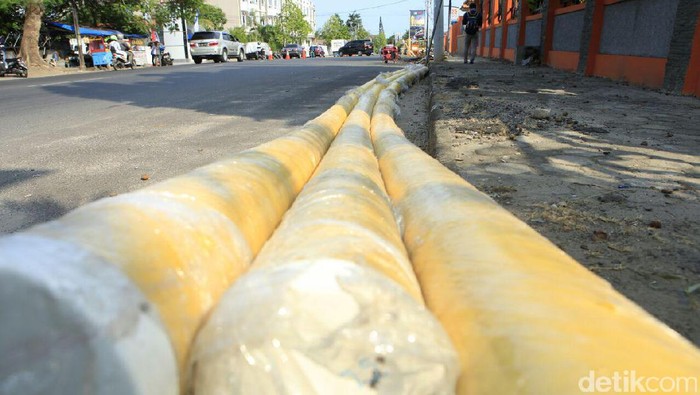 Pengerjaan pipa gas PGN di Bandar Lampung-Lampung