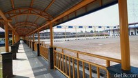 Begini kondisi terkini Terminal Jatijajar, Depok, Jawa Barat, Kamis (20/7/2017).