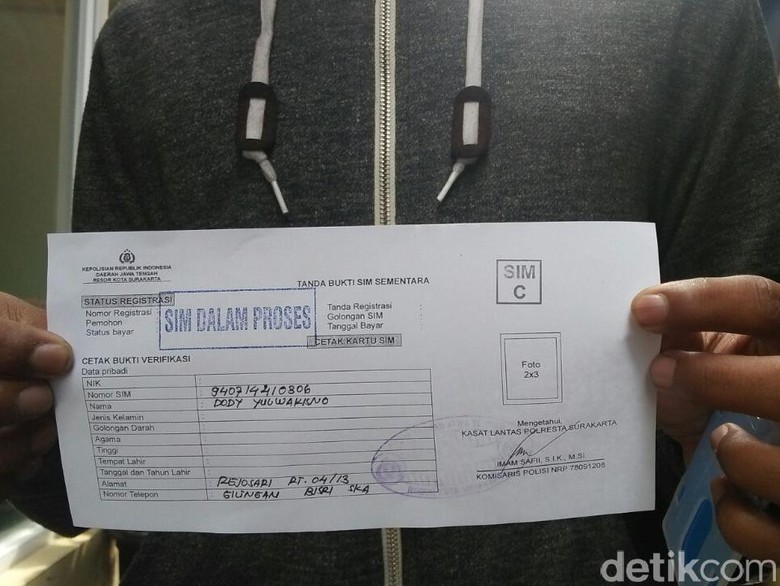 Polres Pasuruan Terbitkan 500 SIM Sementara, Imbas Material Habis Polres Pasuruan Terbitkan 500 SIM Sementara, Imbas Material Habis