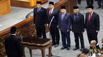 Momen-momen Setya Novanto di Paripurna DPR