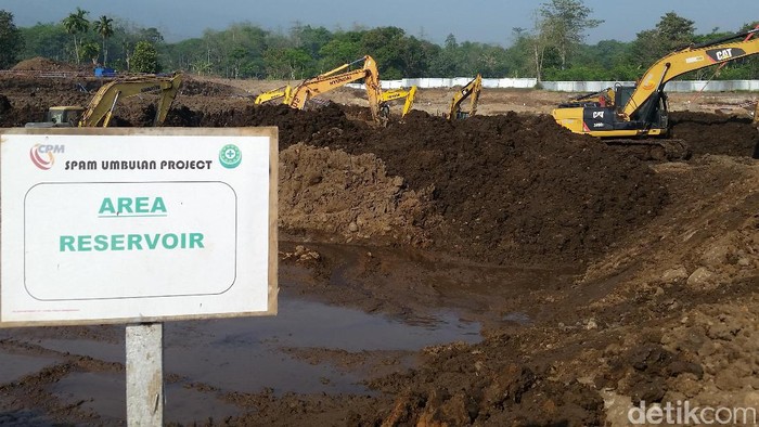 JK Resmikan Proyek Pengelolaan Air Minum Umbulan