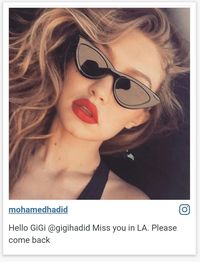 Ayah Gigi & Bella Hadid Memohon di Instagram Agar Anak-anaknya Menelepon
