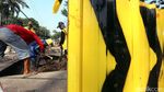 Ada Proyek Galian Kabel, Jalan Tentara Pelajar Senayan Menyempit