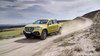 Sejak pertama kali dikenalkan pada tahun 2015 lalu, Mercedes-Benz akhirnya secara resmi mengumumkan peluncuran mobil model X-Class. Pool/dok. Mercedes-Benz.